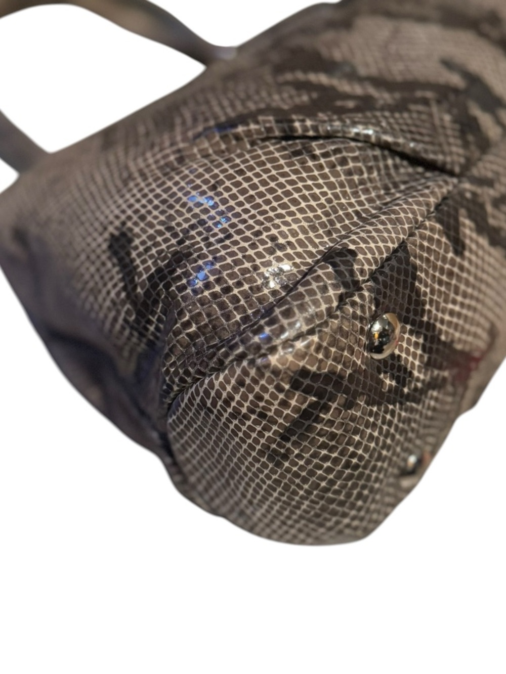 Coach Soho Python Embossed Leather Shoulder Bag - Picture 5 of 9